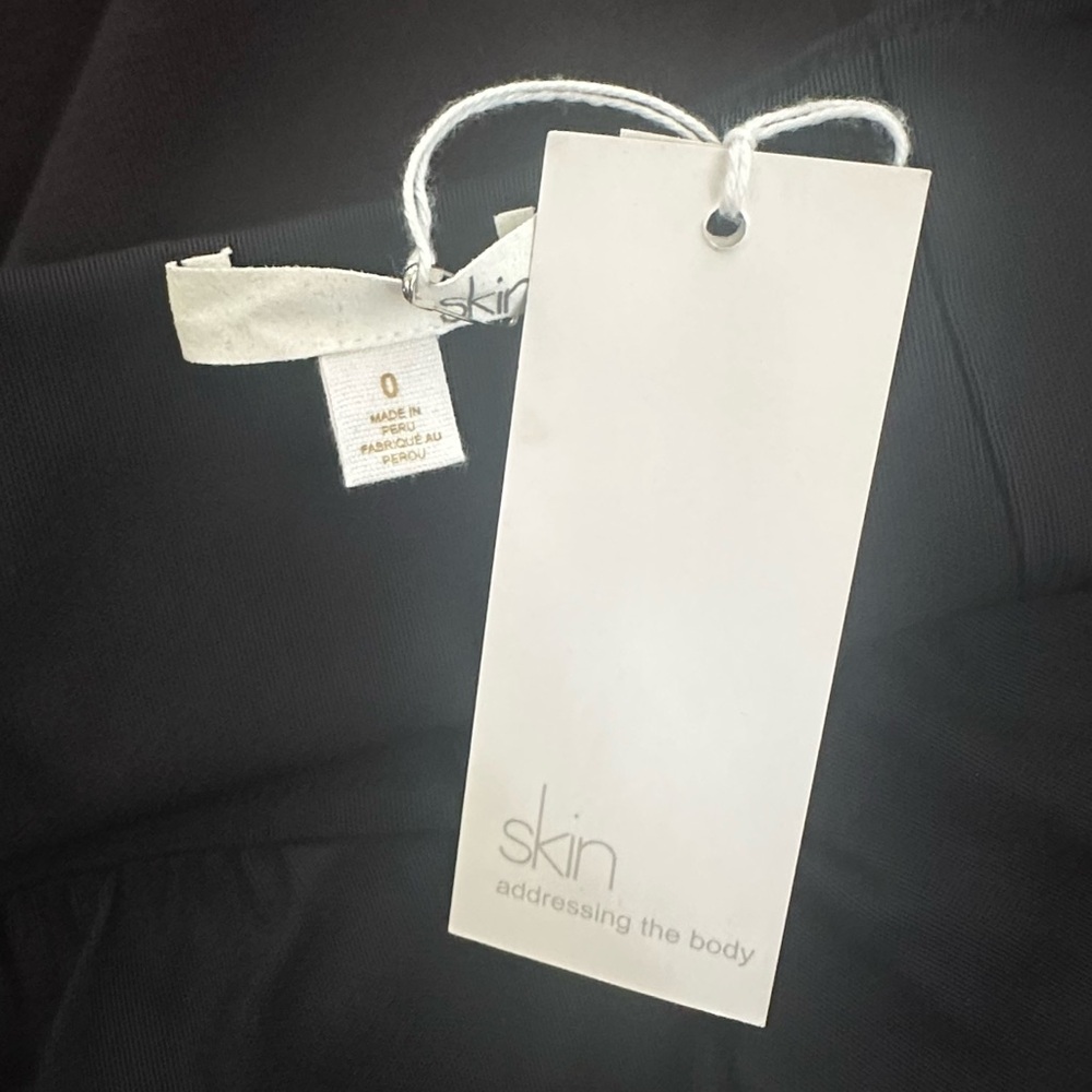 NWT Skin Worldwide Body Stretch Shaping Black Maxi Dress - Picture 6 of 9
